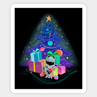 Christmas Tree space Sticker